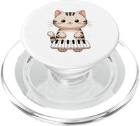 Chat avec Clavier Musical PopSockets PopGrip pour MagSafe