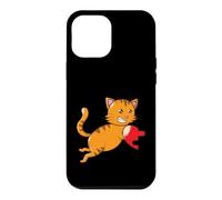 Chat avec Demi-cœur Partnerlook Coque pour iPhone 12 Pro Max