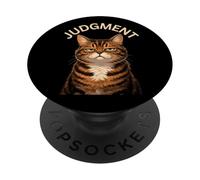 Chat avec Jugement PopSockets PopGrip Adhésif