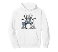 Chat Batteur Sweat à Capuche
