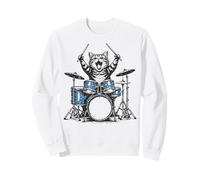 Chat Batteur Sweatshirt