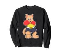 Chat Boxer Gants de Boxe Boxe Sweatshirt
