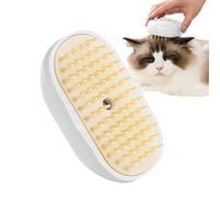 Chat Brusher à vapeur, spritz defur peigne pour les chats,Pinceau de chat tortifitonnel torride - Peigne à perte de chats, accessoires de massage de nettoyage pour animaux de compagnie pour les cheveu