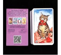 Chat - Cartes Oracle De Divination Du Destin, Jeu De Tarot Pour Débutants Avec Guide Pdf, Nouvelle Collection