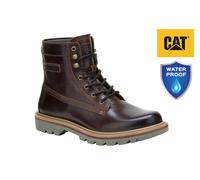 Chat Caterpillar Colorado Niveleuse Imperméable Marron Cuir Randonnée Bottines