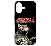 Chat Catzilla drôle Art Japonais drôle Coque pour iPhone 17