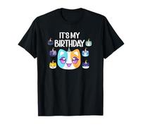 Chat C'est Mon Anniversaire T-Shirt