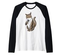 Chat Chanteur Microphone Chant Manche Raglan