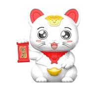 Chat - Chat Chanceux Créative | Grande Banque De Pièces De Monnaie Ouvrante pour | Cadeau du Nouvel an pour Garçons Filles | Cadeau d'anniversaire De Décoration De Bureau |