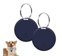 Chat Chien GPS Traceur, 2PCS Mini Dispositif Anti Perte Chien Chat, Portable Alarme Bidirectionnelle Traceur GPS Pour Clés Portefeuilles Animaux, Étanche Antiperte Chats Chiens Dispositif Localisation