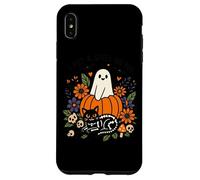 Chat Citrouille fantôme I Put A Spell on You Coque pour iPhone XS Max