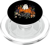 Chat Citrouille fantôme I Put A Spell on You PopSockets PopGrip pour MagSafe