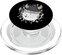 Chat comme Viking avec Hache PopSockets PopGrip pour MagSafe