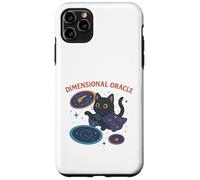 Chat Cosmique Oracle dimensionnel Coque pour iPhone 11 Pro Max
