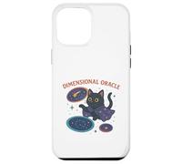 Chat Cosmique Oracle dimensionnel Coque pour iPhone 12 Pro Max