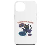 Chat Cosmique Oracle dimensionnel Coque pour iPhone 13