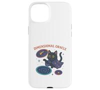 Chat Cosmique Oracle dimensionnel Coque pour iPhone 15 Plus