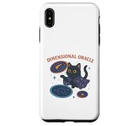Chat Cosmique Oracle dimensionnel Coque pour iPhone XS Max