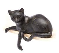 Chat couché Animal Monde Figure Figurine décorative Sculpture