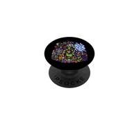 Chat Coven sorcières fantômes Zombies Morts-Vivants Effrayant Horreur Horreur PopSockets PopGrip Adhésif