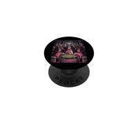 Chat Coven sorcières fantômes Zombies Morts-Vivants Effrayant Horreur Horreur PopSockets PopGrip Adhésif
