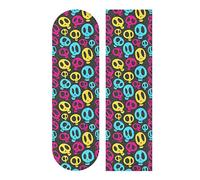 Chat Crâne Coloré Grip de Skateboard Bande Grip Antidérapante,Auto-adhésif Griptape de Longboard,sans Bulles,Peut êTre Coupé(84 * 23cm 1pcs)