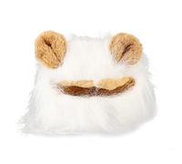 Chat Crinière Perruque Oreilles Chat Crinière Bonnet Mignon épais Adorable pour les Fêtes (#2)