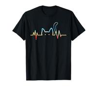 Chat Cœur Coloré Amoureux Animal Animal Chat Propriétaire Chaton T-Shirt