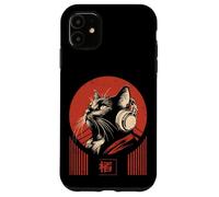 Chat dans Un Casque Audio Japonais Lo-FI Chill Music Coque pour iPhone 11