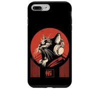 Chat dans Un Casque Audio Japonais Lo-FI Chill Music Coque pour iPhone 7 Plus/8 Plus