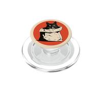 Chat dans Un Sac en Papier pour Les Amoureux des Chats, propriétaires de Chats PopSockets PopGrip pour MagSafe
