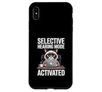 Chat de Bureau activé par Le Mode auditif sélectif Coque pour iPhone XS Max