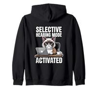 Chat de Bureau activé par Le Mode auditif sélectif Sweat à Capuche