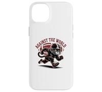 Chat de Football féroce, Contre Le Monde Coque pour iPhone 14 Plus
