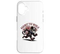 Chat de Football féroce, Contre Le Monde Coque pour iPhone 16 Plus