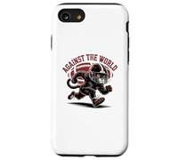 Chat de Football féroce, Contre Le Monde Coque pour iPhone SE (2020) / 7/8