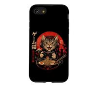 Chat de Jeu Mignon avec Ramen et Manette Coque pour iPhone SE (2020) / 7/8