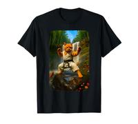 Chat de karaté amusant Kung Fu Kitty Feline Martial Artist T-Shirt