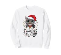 Chat de Noël | Merry Christmas Cat Sweatshirt