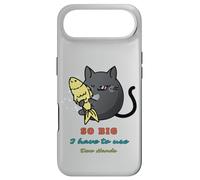 Chat de pêche Amusant si Grand Que Je Dois Utiliser Deux Mains Coque pour iPhone Air