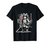 Chat de samouraï Japonais Art du Katana Guerrier T-Shirt