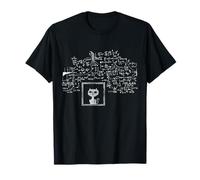 Chat de Schrodinger dans une boîte Physique quantique Physicien Science T-Shirt
