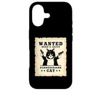 Chat de Schrödinger Paradoxe Mécanique quantique Idée Cadeau Coque pour iPhone 17