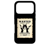 Chat de Schrödinger Paradoxe Mécanique quantique Idée Cadeau Coque pour iPhone 17 Pro