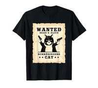 Chat de Schrödinger Paradoxe Mécanique quantique Idée cadeau T-Shirt