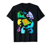 Chat de Yoga Yogi Cats Funny Meditation Class Teacher Gift T-Shirt