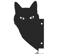 Chat Décoration de jardin, statue animale réaliste pour cour et silhouette de chat enjeux d'intérieur