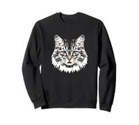 Chat des Forêts Norvégiennes Chat Norvégien Skogkatt Chats Sweatshirt