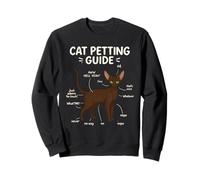 Chat Devon Rex Guide De Caresses Funny Cat Lover (Amoureux Sweatshirt