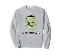 Chat d'halloween So Franken Cute Kitty Sweatshirt